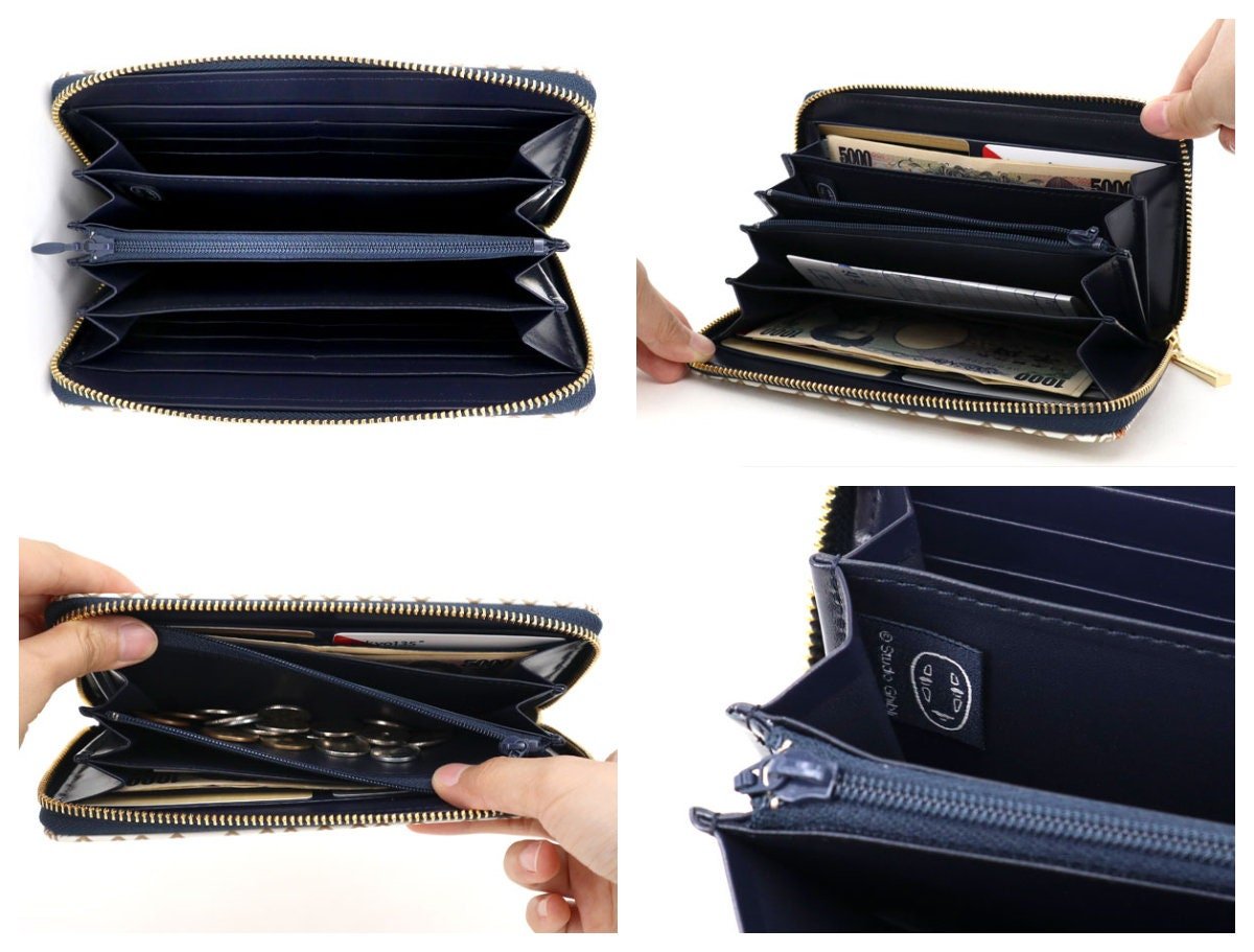Official Ghibli No Face Genuine Leather Wallet/Clutch • Spirited Away Coin Case/Purse/Pouch - Kamaji Market