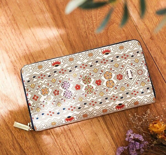 Official Ghibli No Face Genuine Leather Wallet/Clutch • Spirited Away Coin Case/Purse/Pouch - Kamaji Market