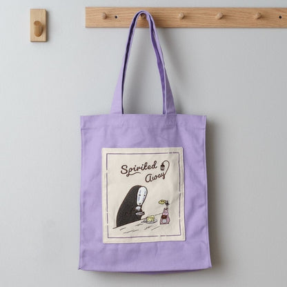 Official Ghibli No Face Tote Bag/Card Case • Spirited Away Shoulder Bag/Shopper/Eco Handbag/Hobo/Pass Case - Kamaji Market