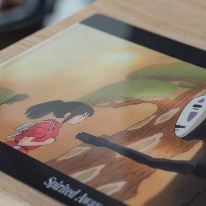 Official Ghibli No Face Wall Art Picture/Folder • Spirited Away Anime Clear File • Kaonashi - Kamaji Market