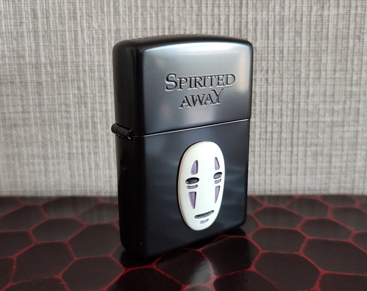 Official Ghibli No Face ZIPPO Lighter • Kaonashi Figurine/Replica/Home Decor • Spirited Away Anime Studio Ghibli - Kamaji Market