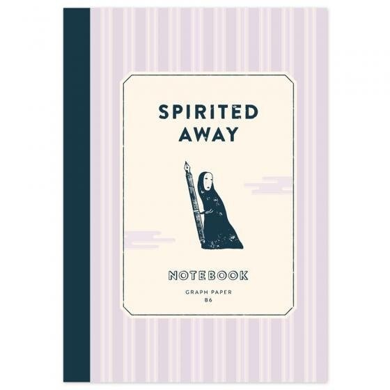 Official Ghibli Notebook My Neighbor Totoro, Spirited Away, Kikis Delivery Service, Howl's Moving Castle • Japanese Anime Stationery Gift - Kamaji Market