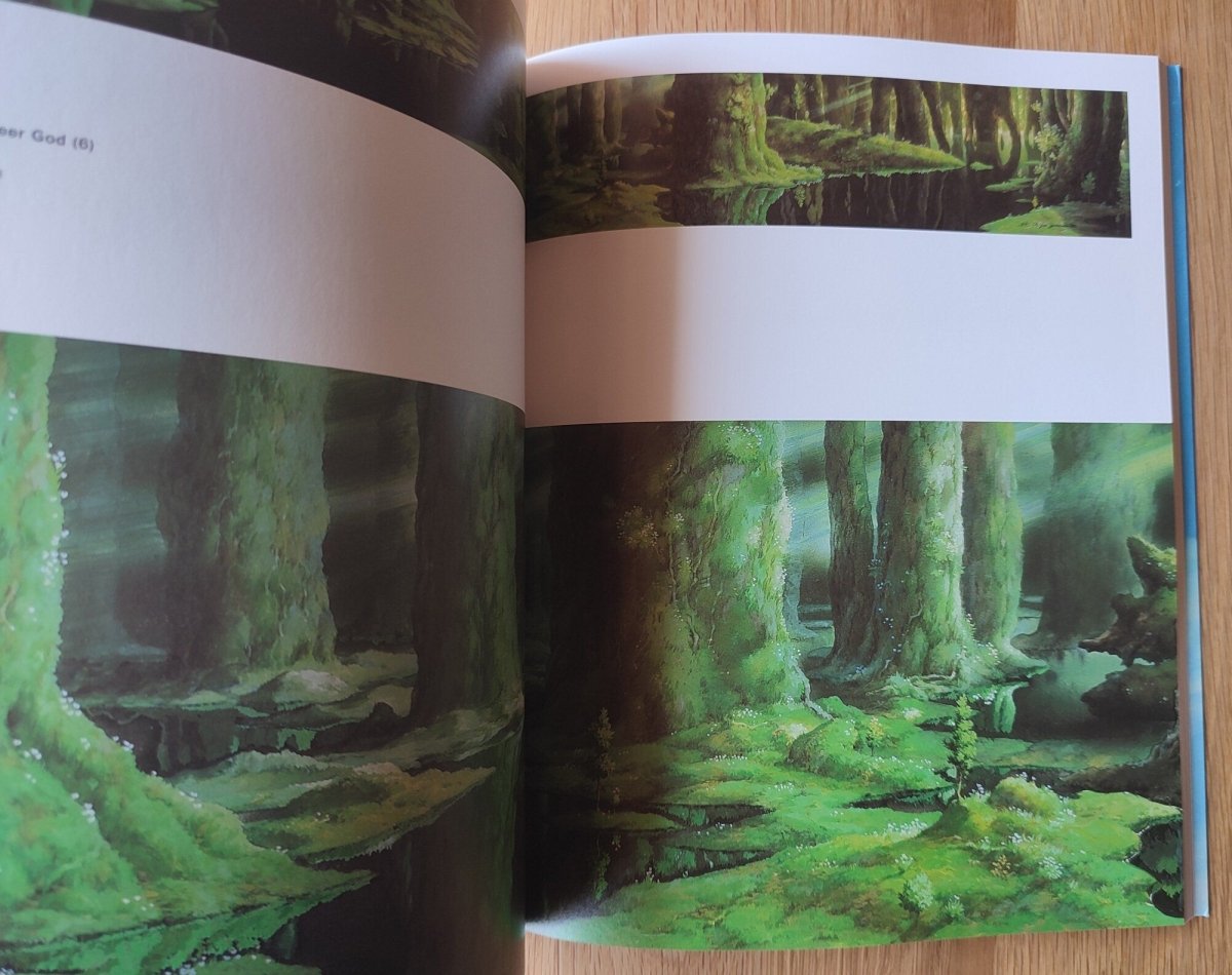 Official Ghibli Painter Artbook • Nizo Yamamoto Reproduction/Scene Picture/Painting Book • Mononoke, Laputa Anime - Kamaji Market