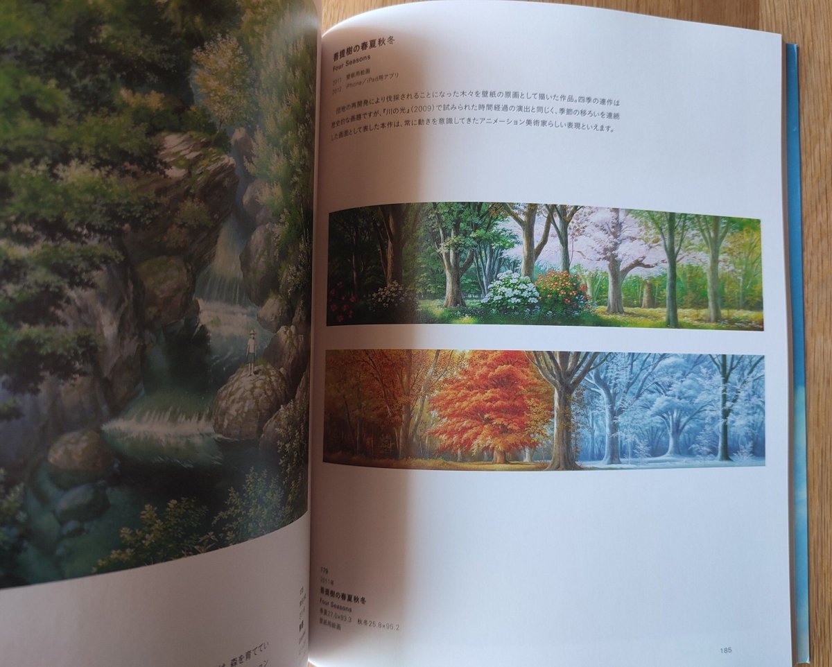 Official Ghibli Painter Artbook • Nizo Yamamoto Reproduction/Scene Picture/Painting Book • Mononoke, Laputa Anime - Kamaji Market
