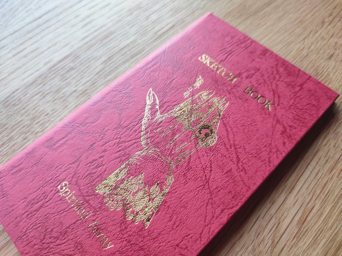 Official Ghibli Park Notebook • Spirited Away, Whisper, Mononoke, Laputa Notepad/Sketchbook/Diary/Planner - Kamaji Market