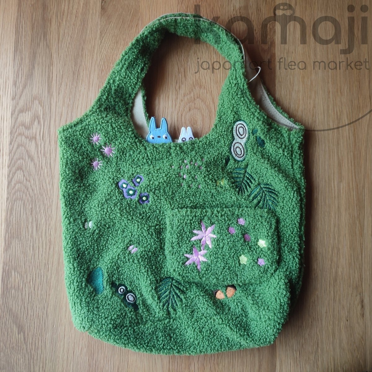 Official Ghibli Park Totoro Handbag • My Neighbor Totoro Hand Bag/Shopper/Hobo/Eco Bag - Kamaji Market