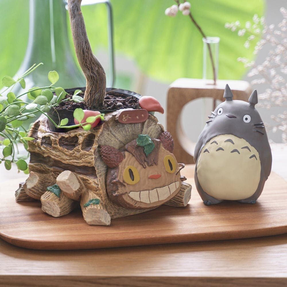 Official Ghibli Planter Cover/Figure • My Neighbor Totoro Pot/Vase/Holder/Interior Design/Home Decor - Kamaji Market