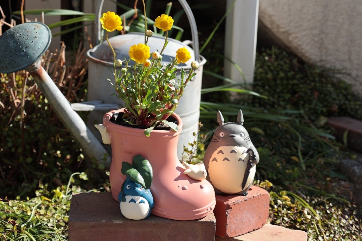 Official Ghibli Planter Cover/Figure • My Neighbor Totoro Pot/Vase/Holder/Interior Design/Home Decor - Kamaji Market