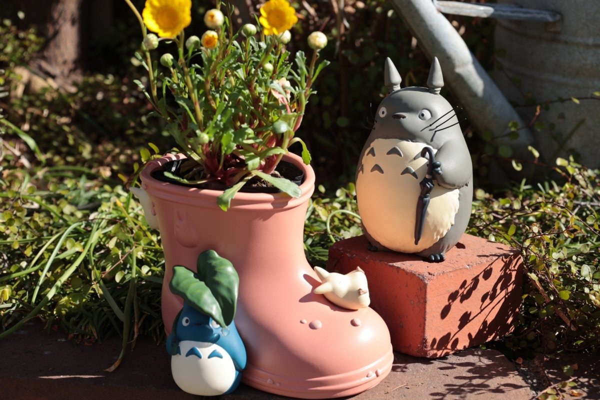 Official Ghibli Planter Cover/Figure • My Neighbor Totoro Pot/Vase/Holder/Interior Design/Home Decor - Kamaji Market