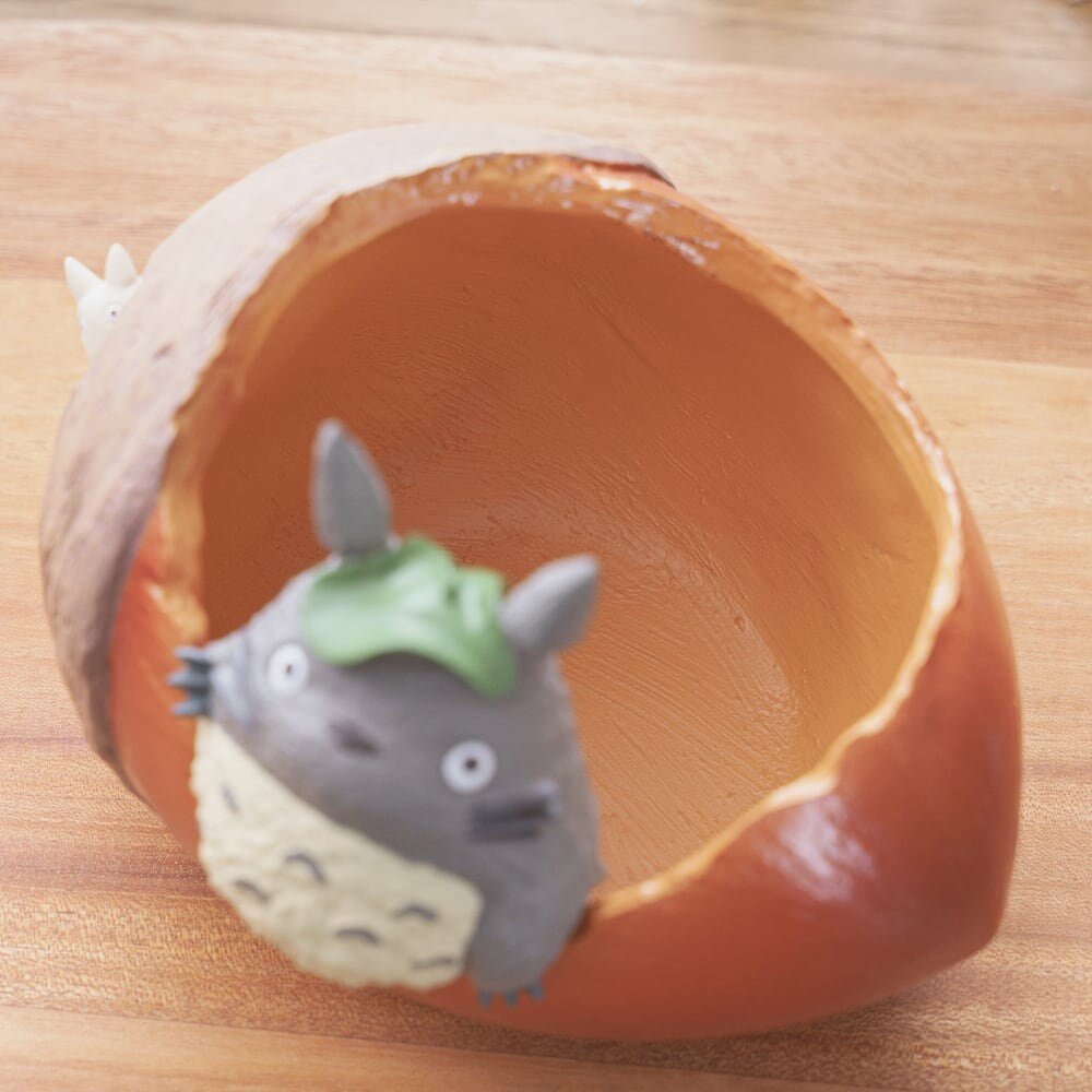 Official Ghibli Planter Cover/Pot • My Neighbor Totoro Vase/Holder/Stand/Replica/Interior Decor/Diorama - Kamaji Market