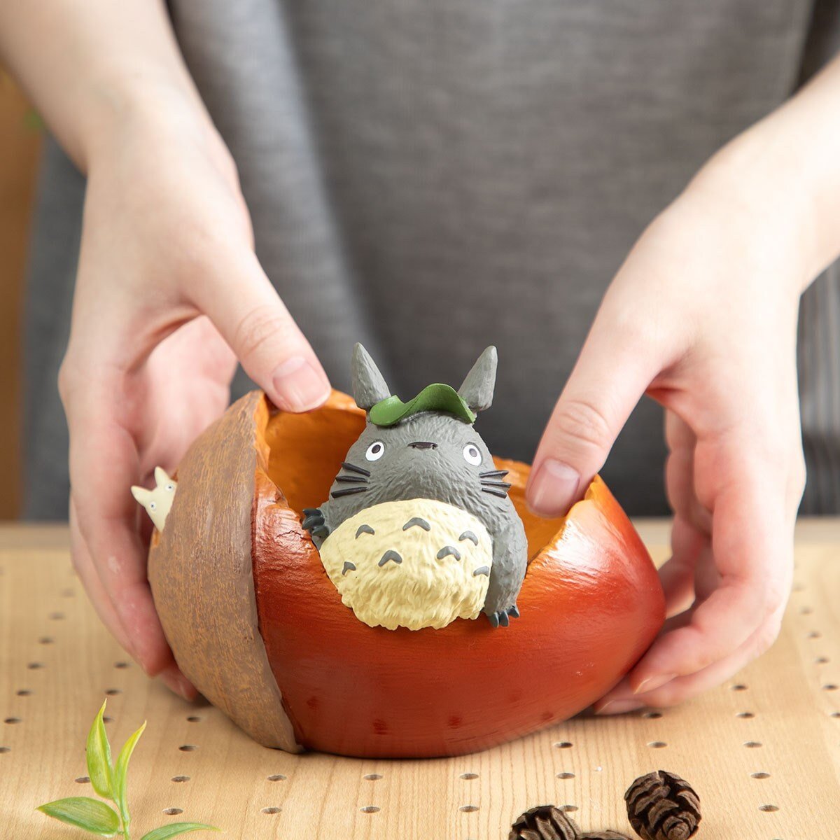 Official Ghibli Planter Cover/Pot • My Neighbor Totoro Vase/Holder/Stand/Replica/Interior Decor/Diorama - Kamaji Market