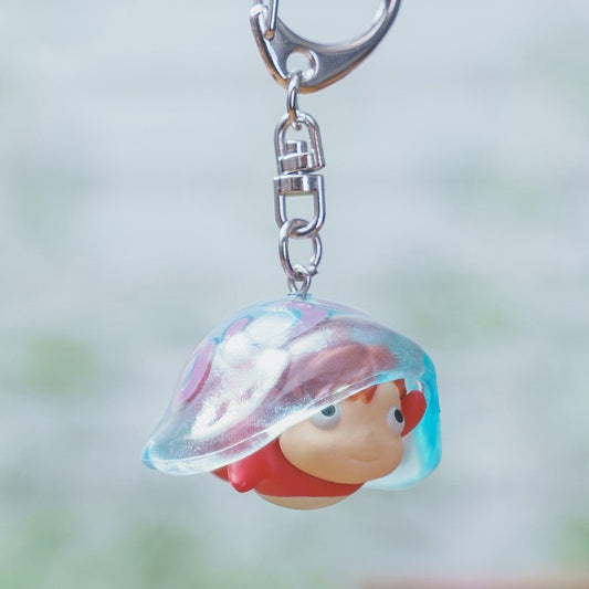 Official Ghibli Ponyo Keychain/Charm • Ponyo on the Cliff Bag Decor/Pendant/Strap - Kamaji Market