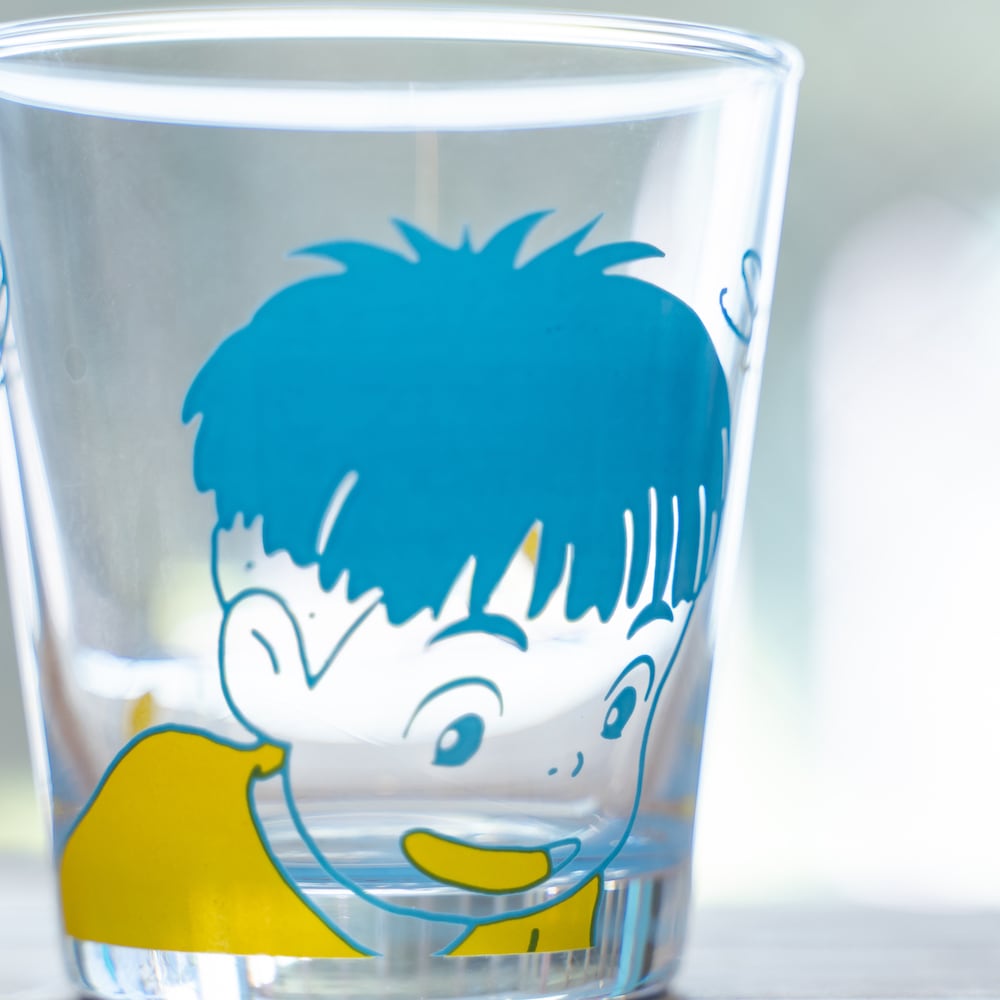 Official Ghibli Ponyo on the Cliff Pair of Glasses • Ponyo & Sosuke cups - Kamaji Market