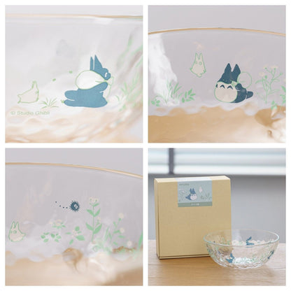 Official Ghibli Ponyo, Totoro Large Bowl/Dish • My Neighbor Totoro, Ponyo on the Cliff Fruit/Salad/Noodle Bowl - Kamaji Market