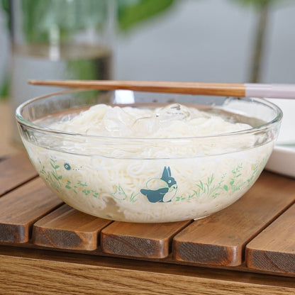 Official Ghibli Ponyo, Totoro Large Bowl/Dish • My Neighbor Totoro, Ponyo on the Cliff Fruit/Salad/Noodle Bowl - Kamaji Market