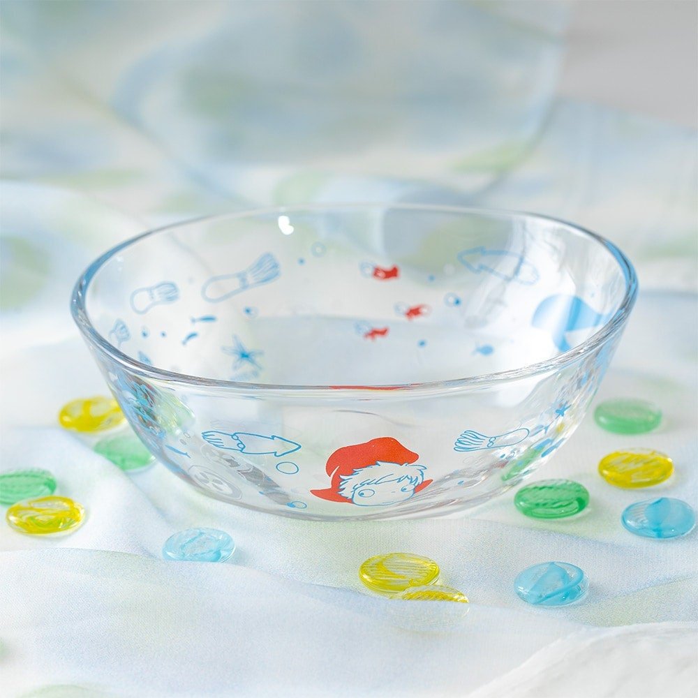 Official Ghibli Ponyo, Totoro Small Bowl/Dish • My Neighbor Totoro, Ponyo on the Cliff Soup/Salad/Noodle Bowl - Kamaji Market