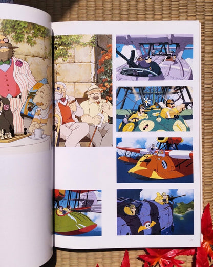 Official Ghibli Porco Rosso Artbook • Crimson Pig Japanese Painting Art Book - Kamaji Market