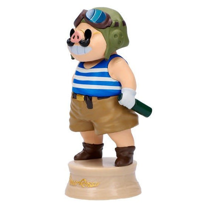 Official Ghibli Porco Rosso Bobble Head Figure • Crimson Pig Decor • Porco on Vacation GBL - Kamaji Market
