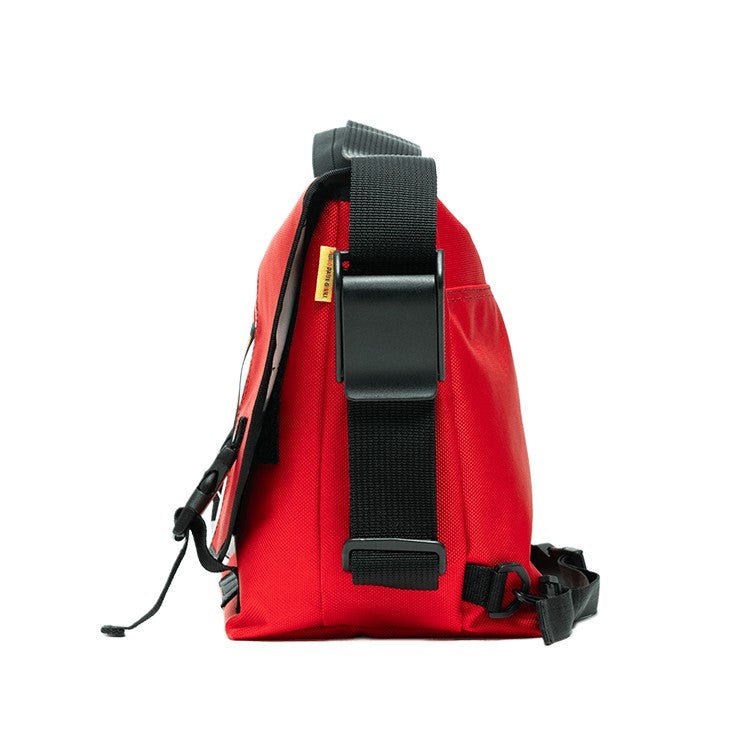 Official Ghibli Porco Rosso Shoulder Bag Size L • Crimson Pig Cycle Cross Body Bag • Made in Japan • Ghibli Museum Exclusive - Kamaji Market