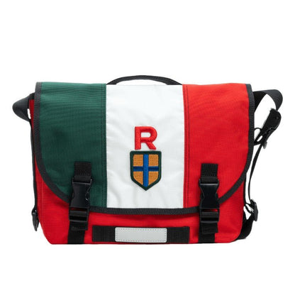 Official Ghibli Porco Rosso Shoulder Bag Size S • Crimson Pig Cycle Cross Body Bag • Made in Japan • Ghibli Museum Exclusive - Kamaji Market