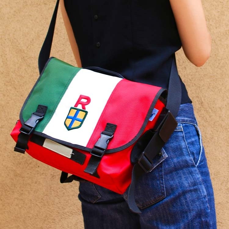 Official Ghibli Porco Rosso Shoulder Bag Size S • Crimson Pig