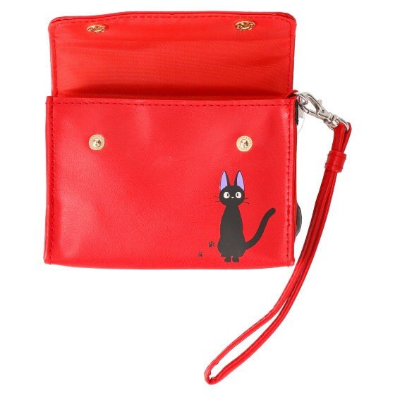 Official Ghibli Pouch/Clutch • Kikis Delivery Service Case/Cosmetic Bag/Wallet/Makeup Bag • Kiki's Radio Jiji Gigi - Kamaji Market