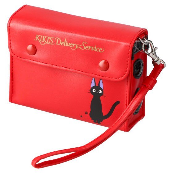 Official Ghibli Pouch/Clutch • Kikis Delivery Service Case/Cosmetic Bag/Wallet/Makeup Bag • Kiki's Radio Jiji Gigi - Kamaji Market