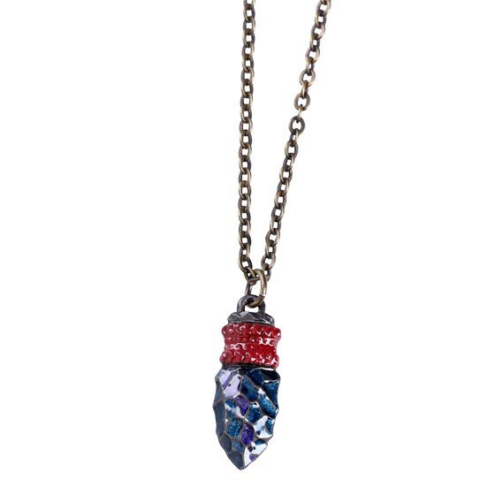 Official Ghibli Princess Mononoke Necklace • San's Crystal Dagger Pendant • Donguri Closet Exclusive - Kamaji Market