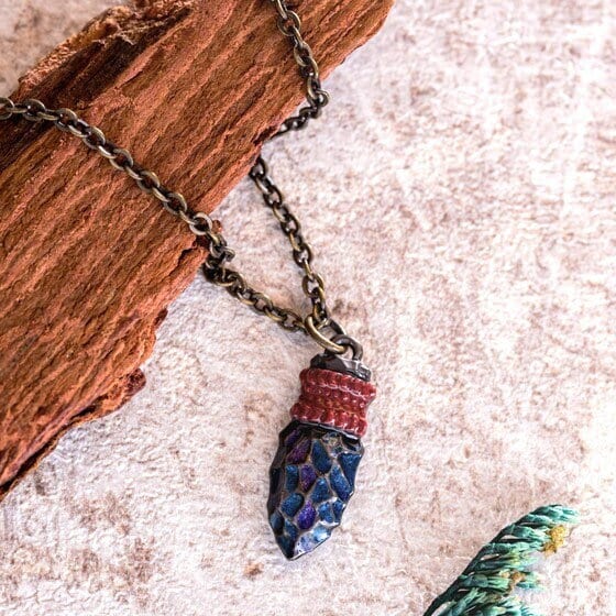 Official Ghibli Princess Mononoke Necklace • San's Crystal Dagger Pendant • Donguri Closet Exclusive - Kamaji Market