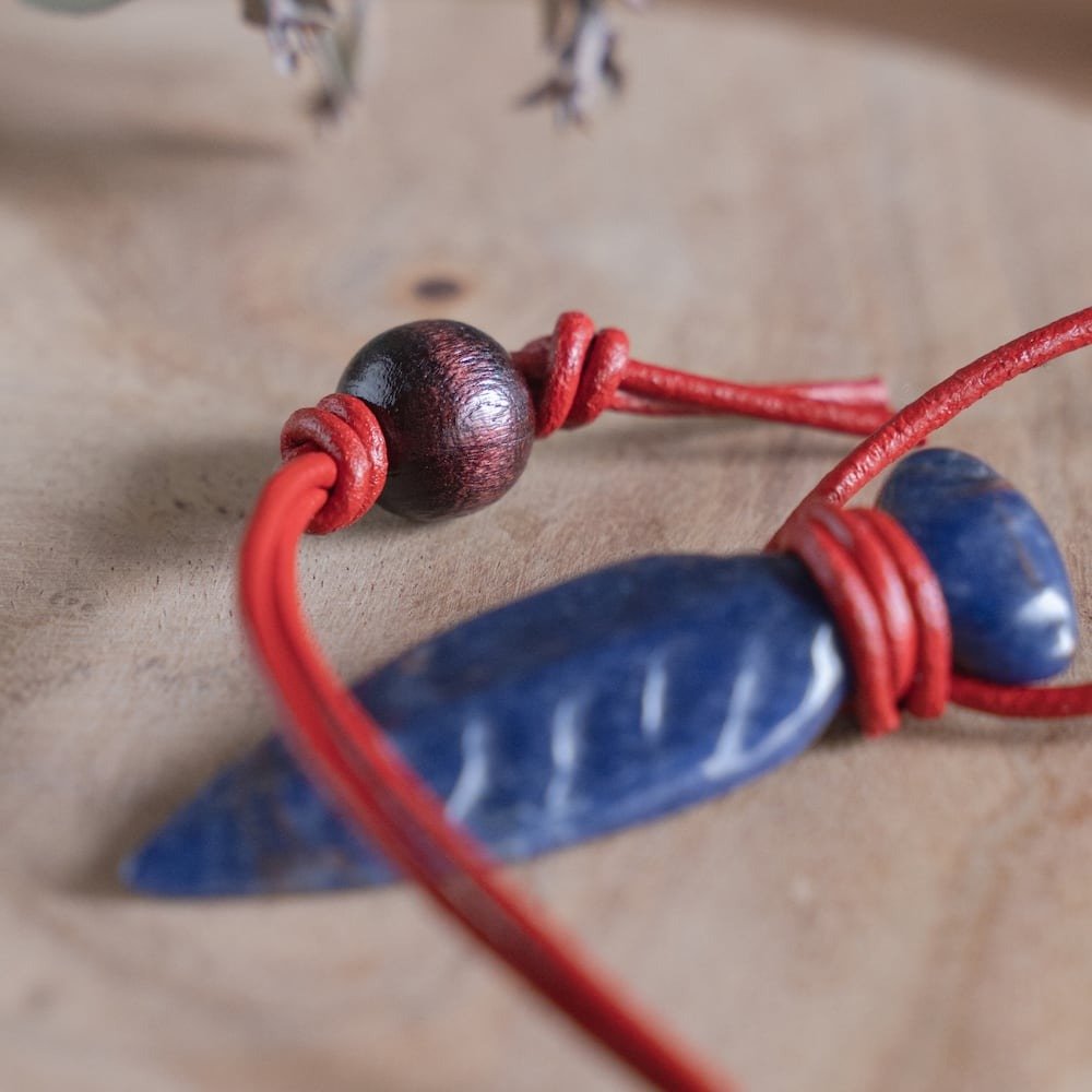 Official Ghibli Princess Mononoke Necklace • San's Jade Dagger Pendant - Kamaji Market