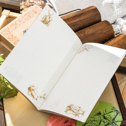 Official Ghibli Princess Mononoke Notebook • Notepad/Sketchbook/Writing pad/Planner • Japanese Stationery Anime Gift - Kamaji Market