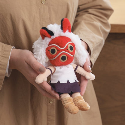 Official Ghibli Princess Mononoke Plush Toy • San Mask Stuffed Animal - Kamaji Market