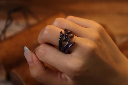 Official Ghibli Princess Mononoke Tata Ring • Japanese Anime Jewelry - Kamaji Market