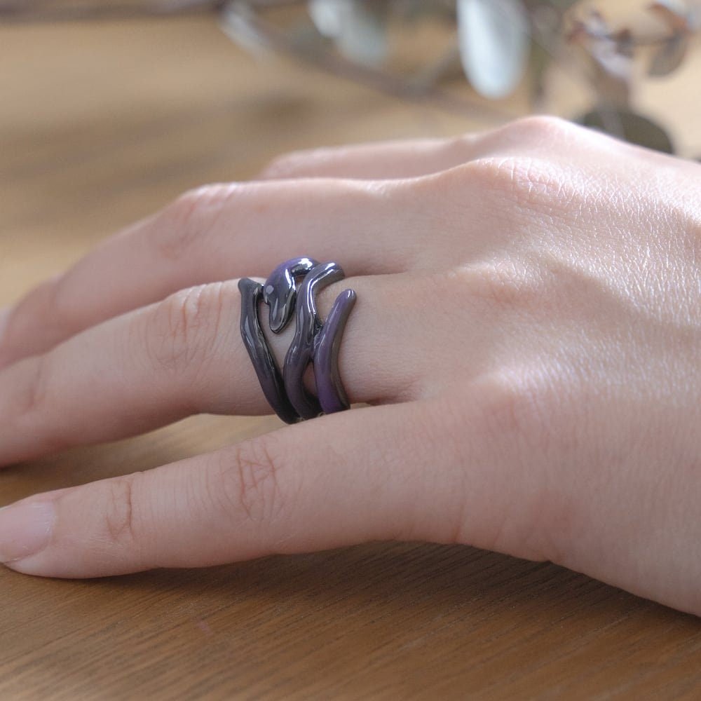 Official Ghibli Princess Mononoke Tata Ring • Japanese Anime Jewelry - Kamaji Market
