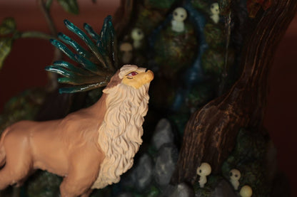 Official Ghibli Princess Mononoke Water Garden • Forest Spirit Bonsai Diorama Fountain • Donguri Exclusive - Kamaji Market