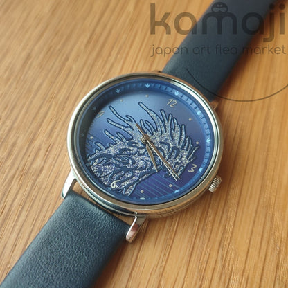 Official Ghibli Princess Mononoke Wrist Watch • Forest Spirit/Night - Walker • Japanese Watches • Limited to 700 - Kamaji Market