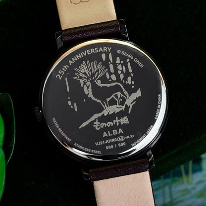 Official Ghibli Princess Mononoke Wrist Watch • Green Kodama Forest • Japanese Watches • Limited to 800 - Kamaji Market