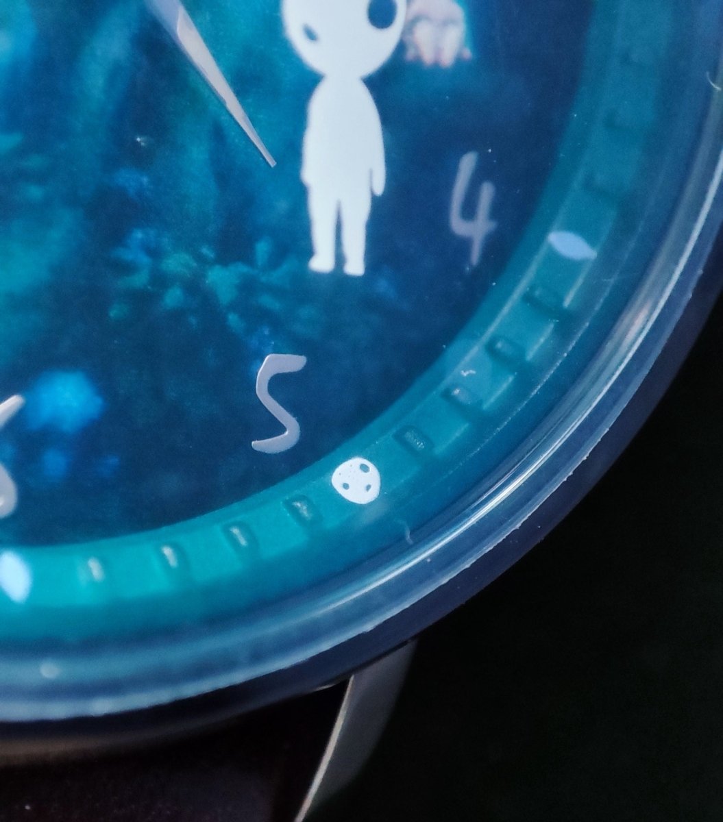 Official Ghibli Princess Mononoke Wrist Watch • Green Kodama Forest • Japanese Watches • Limited to 800 - Kamaji Market