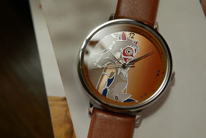 Official Ghibli Princess Mononoke Wrist Watch • San with Mask Japanese Watches • Limited to 500 - Kamaji Market