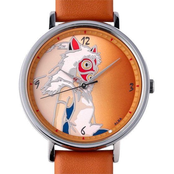 Official Ghibli Princess Mononoke Wrist Watch • San with Mask Japanese Watches • Limited to 500 - Kamaji Market