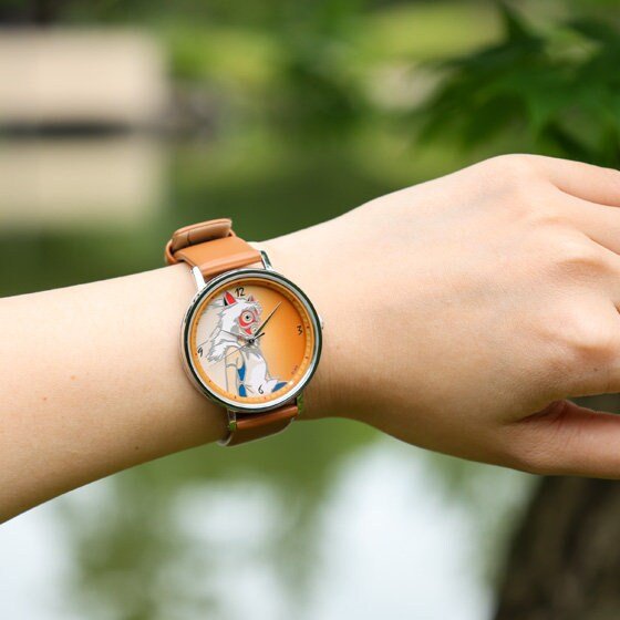 Official Ghibli Princess Mononoke Wrist Watch • San with Mask Japanese Watches • Limited to 500 - Kamaji Market