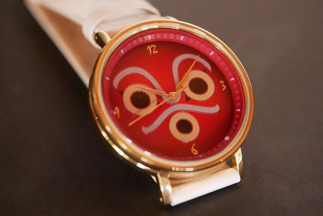Official Ghibli Princess Mononoke Wrist Watch • San's Mask Red ALBA Seiko • Limited to 400 - Kamaji Market