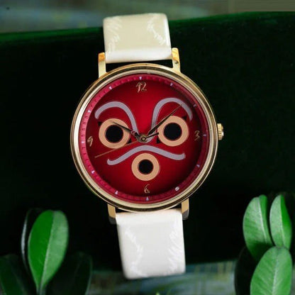Official Ghibli Princess Mononoke Wrist Watch • San's Mask Red ALBA Seiko • Limited to 400 - Kamaji Market
