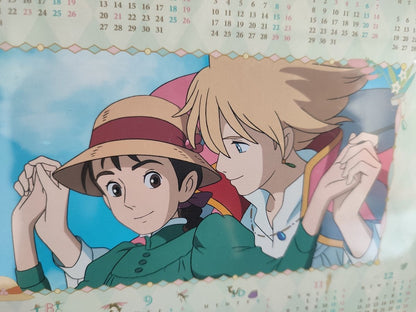 Official Ghibli Puzzle/Calendar 2023 • Howls Moving Castle Interior Home Decor/Wall Hanging • Studio Ghibli Gift • 1000 pieces - Kamaji Market