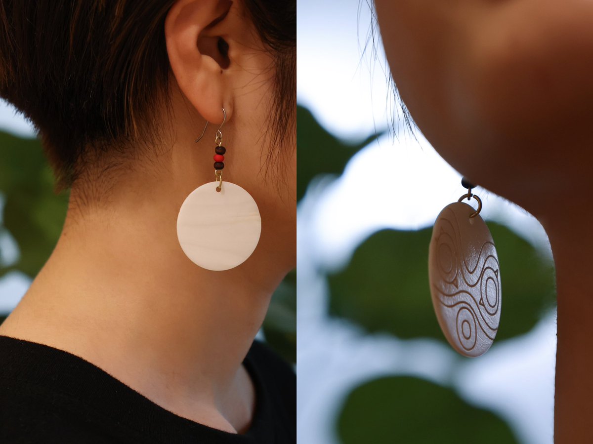 Official Ghibli San's Seashell Earrings • Princess Mononoke Japanese Jewelry - Kamaji Market