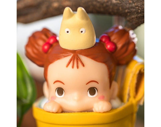 Official Ghibli Small Totoro and Mei Keychain • My Neighbor Totoro Strap/Bag Charm/Accessory • Anime Rainy Season Autumn Gift - Kamaji Market