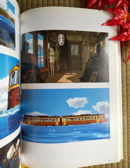 Official Ghibli Spirited Away Artbook • Japanese Painting Art Book • Chihiro, Yubaba, No Face, Kaonashi, Haku Anime - Kamaji Market