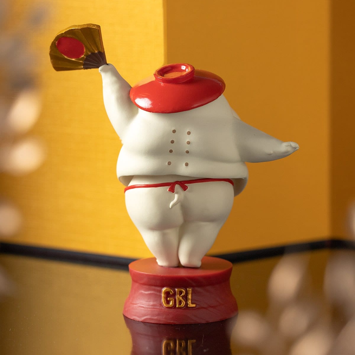 Official Ghibli Spirited Away Bobble Boby Figure • Oshira-sama/Radish Spirit Decor • GBL - Kamaji Market