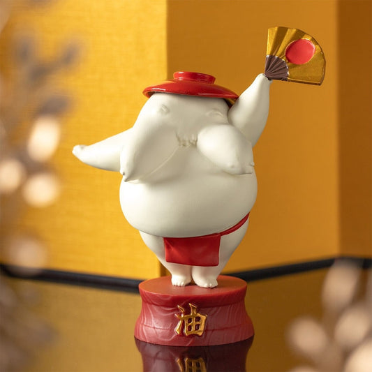 Official Ghibli Spirited Away Bobble Boby Figure • Oshira-sama/Radish Spirit Decor • GBL - Kamaji Market