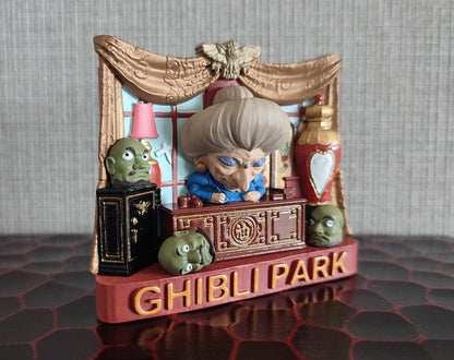 Official Ghibli Spirited Away Figure Magnet • Yubaba Kashira Figurine/Interior Diorama/Home Decor • Ghibli Park Exclusive - Kamaji Market
